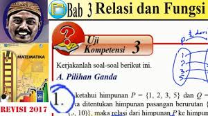 Soal pkn kelas 8 semester 2 : Relasi Dan Fungsi Matematika Kelas 8 Bse K13 Rev 2017 Uk 3 Pg No 01 Fungsi Dua Himpunan Youtube