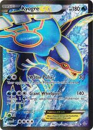 Through primal reversion and with nature'sfull power, it will take back its true form. Amazon Com Pokemon Kyogre Ex 148 160 Xy Primal Clash Holo Toys Games