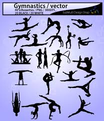 Gymnastics Silhouette Svg Graphic By Arcs Multidesigns Creative Fabrica