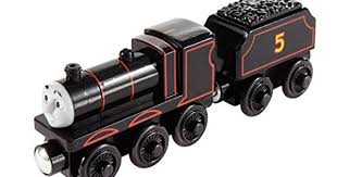 This Is James It Is An Elegant Looking Train With Black And Red Design The Usual Colors Used For James Is Re Thomas And Friends Wooden Thomas The Tank Engine
