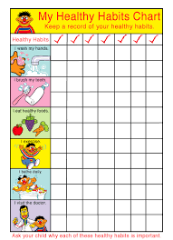 Kids Healthy Habits Chart Kids Food For Kids Yummy Food Ideas Healthy Kid Friendly Tips Healthy Habits Chart Healthy Habits For Kids Healthy Kids