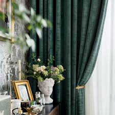 Both velvets come in a selection of gorgeous colours from blue, grey and green to burnt orange and lovely purples. Premium Green Velvet Curtain Voila Voile