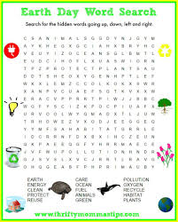 Earth Day Word Search Earth Day Worksheets Earth Day Activities Earth Day Coloring Pages