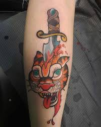 Electric Tiger Tattoo