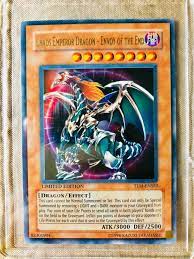 Chaos Emperor Dragon Envoy Of The End Limited Edition Ultra Rare Konami Dragon Yugioh