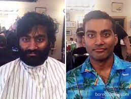 It lets you choose the gender of the person who is receiving the makeover and even lets you upload a photo. 134 Incredible Photos Before And After A Haircut Prove A Good Barber Is Like A Plastic Surgeon Bored Panda