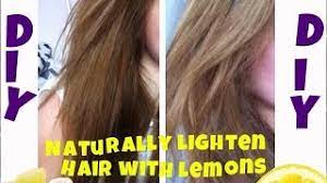 Does lemon juice really lighten hair? Diy Naturally Lighten Your Hair With Lemons Brunette To Blonde No Damage Chelsie Pearce Youtube