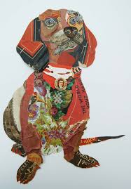 Collie Collage Adorable Dog Collage Artworks By Peter Clark Collage Artwork Dachshund Art Dog Art