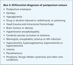 Preeclampsia is a similar condition that develops during pregnancy and typically resolves with the birth of the baby. Headache And Seizure On Postpartum Day 5 Late Postpartum Eclampsia Cmaj