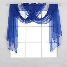 Deconovo Crinkled Voile Draperies Sheer Window Curtains Rod Pocket Two Panels Sheer Curtains For Bedroom Curtains Living Room Valances For Living Room Curtains