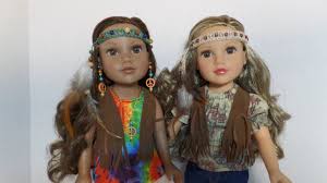 Headband replacement can be purchased from websites such as ebay and amazon. How To Make A Hippie Headband For Dolls Youtube