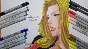 Drawing Rangiku Matsumoto - Bleach - Youtube