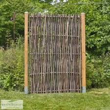 Haselnusszaun Lato Universal Sichtschutz Naturzaun Aus Haselnusszweigen Naturzaun Weidenzaun Trennwand Garten
