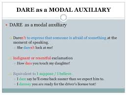 Modal Verbs Going To University Main Verbs Lie To Me