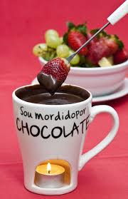 Fresh Fruits Chocolate Fondue Chocolate Fruit Valentine Desserts Chocoholic