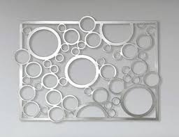Abstract Stainless Steel Wall Art Sculpture Decor Circles Steel Wall Art Stainless Steel Wall Art Wall Sculpture Art