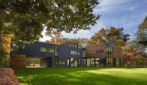 Ravissante Maison Bois Bordant La Riviere Potomac Aux Usa Maison Bois Maison Architecture Maison Moderne