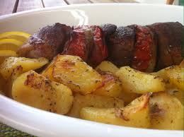Kontosouvli Spit Roasted Bbq Pork My Greek Dish Greek Dishes Bbq Pork Delicious Barbecue Recipes