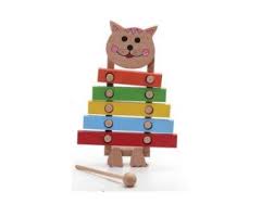 Houten Xylofoon Kerstcadeau Houten Kat Educatief Houten Speelgoed Kinderen Dierlijke Speelgoed Hou Montessori Baby Toys Toy Instruments Animal Babies Toys