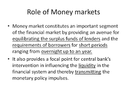 What is the yield on security? Money Markets Ppt Download