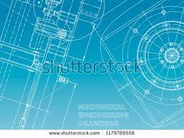 Blueprint Sketch Vector Engineering Illustration Cover Flyer Banner Background Instrument Making Drawing Blue And Whit Illustration Blueprints Drawings