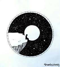 Art Black Pen Pen Art Sketch Illustration In A Circle Art Drawings Simple Pen Art Drawings Cool Art Drawings