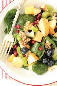 Spinach Berry Antioxidant Salad Recipe Antioxidant Salad Salad Recipes Delicious Salads