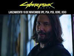 Nuevo comercial con Keanu Reeves de Cyberpunk 2077. , Recordemos que en el  juego, Keanu interpretará al vocalista de la banda Samurai, Johnny  Silverhand y puedes escuchar su música en el canal de ...