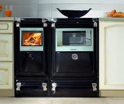 Una cocina es un artefacto para cocinar alimentos que puede funcionar mediante diversos combustibles o por electricidad. Cocinas Lena Calefactoras Lacunza
