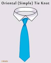 How to easily tie a tie. Tying A Simple Small Oriental Tie Knot Step By Step Tutorial