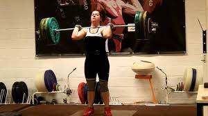 Hubbard is the first transgender athlete to. Anna Van Bellinghen 115kg Epaule Jete Youtube