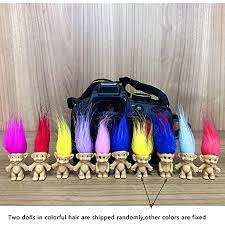 Mini Troll Dolls Toys PVC Vintage Trolls Lucky Doll Action Figures Cake  Toppers Chromatic Adorable Cute Little Guys Collection Arts Crafts Party  Favors From 2,75 € | DHgate