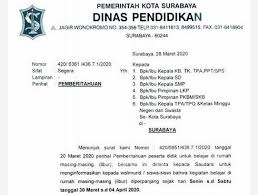 Libur Anak Sekolah Di Surabaya Diperpanjang Beritajatim Com