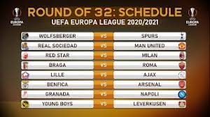 Gent and inter milan against ludogorets. Match Schedule Uefa Europa League 2020 21 Round Of 32 Jungsa Football Youtube