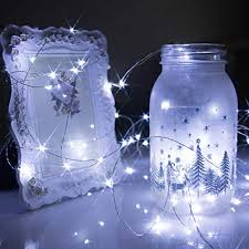 It has a built in rechargeable battery that charges via a ubs cord that is supplied. Rechargeable Fairy Lights 33ft 100 Led Dimmable Mini Twinkle Firefly String Lights On Silver Wire Remote Timer Function Customize Light Modes Christmas Wedding Decorations White Pricepulse
