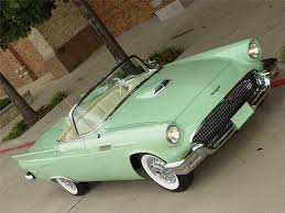 Image result for Springmist Green 1957 Thunderbird