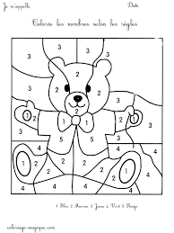 coloriage magique ours maternelle beautiful coloriages pour les petits page 2 colori teddy bear coloring pages crafts tirelire
