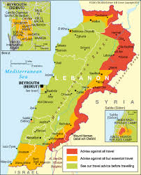Commonwealth bank has a large network of branches in victoria. Lebanon Travel Advice Gov Uk