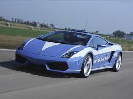 The Lamborghini Aventador Is Powered By A 65 Litre V12 Engine That Is Capable Of Lamborghiniaventadorblue With Images Police Cars Lamborghini Gallardo Super Cars