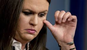 Tfw sarah huckabee sanders says that you're a hypocrite if you support women but don't support the new. Paul Rudnick On Twitter Sarah Huckabee Sanders Before And After Viewing Stormy Daniels Nude Photos Of Trump