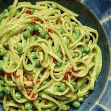 Nadiya Hussain S Avocado Pasta With Peas Mint Recipe Family Favourites Avocado Recipes Pasta Pasta With Peas Avocado Pasta