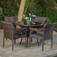 3 piece patio bistro set nassau outdoor coffee table and chairs desert bronze. 4 Up Bistro Table The Home Depot