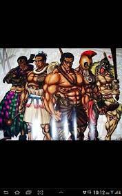 Polynesian Warriors L R Fijian Tongan Samoan Hawaiian Maori Polynesian Art Tongan Culture Tongan