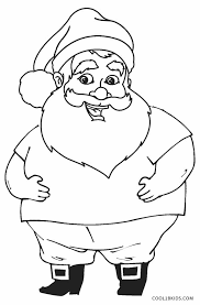 When we think of october holidays, most of us think of halloween. Free Printable Santa Coloring Pages For Kids