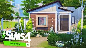 The sims 4 tiny living guide. Perfect Tiny Family House The Sims 4 Tiny Living Speed Build Sims House Sims House Design Sims 4 Family House