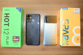 Infinix HOT 12 Play Vs. Tecno Spark 8P ...