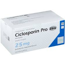 Ciclosporin is believed to elicit its effects by directly binding to the cyclophilin d protein (cypd) that constitutes part ciclosporin — strukturformel allgemeines freiname ciclosporin andere namen … Ciclosporin Pro 25 Mg 100 St Shop Apotheke Com