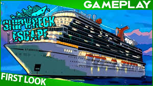 Climb aboard this real life pirate ship if you dare! First Look Shipwreck Escape Gameplay Youtube