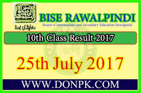 10th Class Result 2017 Bise Rawalpindi Board Class Sargodha Secondary Education