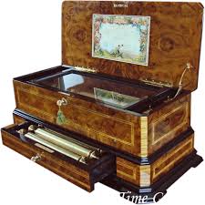 Magnificent Cartel Interchangeable Cylinder Music Box Reuge Sublime Harmonie Music Box Vintage Antique Music Box Music Box Jewelry